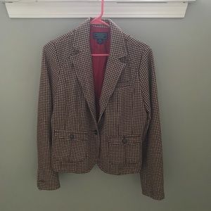 American Eagle Houndstooth Blazer